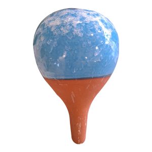 Olla à planter XS - Motif Bleu Point Blanc