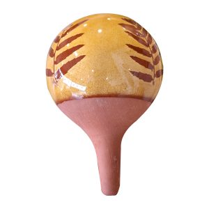 Olla à planter XS - Motif Jaune Feuille