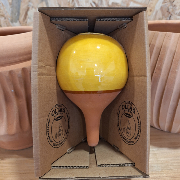 Olla à planter XS - Jaune Moutarde – Image 3